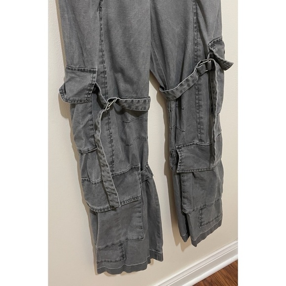 Acne Studios Gray Cargo Pants, Size 32 160/60A - Picture 5 of 13